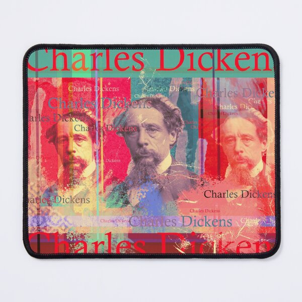 Item preview, Charles Dickens, aesthetic portrait, English writer designed and sold by Mauswohn.