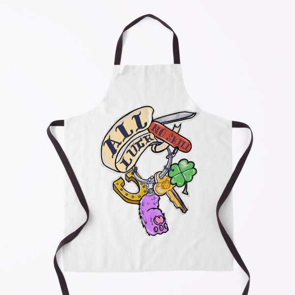 Item preview, All luck no skill  designed and sold by Pigbelly.
