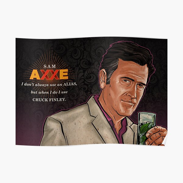 Chuck Finley Poster