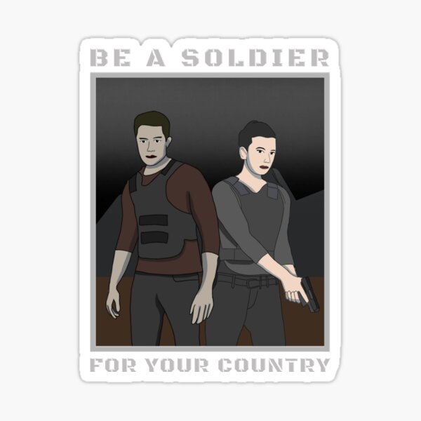 Item preview, BE A SOLDIER FOR YOUR COUNTRY designed and sold by ANTPORTRAITS.