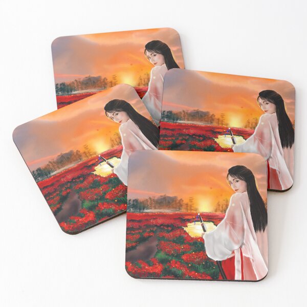 Item preview, Field of the Red Warrior  designed and sold by Vanessa Benoit.
