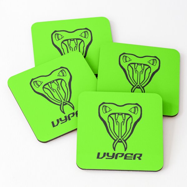 Item preview, Vyper Black Outline on Green designed and sold by INSOMNIAC101.