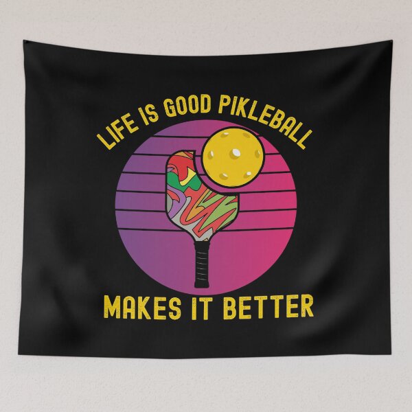 Item preview, life it good pikleball makes it better designed and sold by Buzzbazaar.