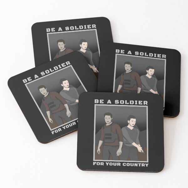 Item preview, BE A SOLDIER FOR YOUR COUNTRY designed and sold by ANTPORTRAITS.