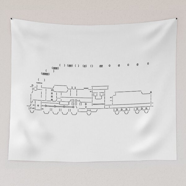 Item preview, Linux Train sl white | Command Line Terminal designed and sold by Orloff.