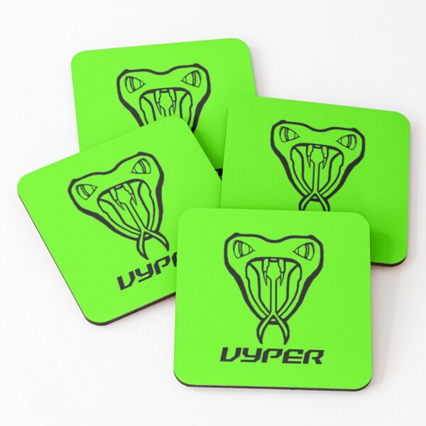 Item preview, Vyper Black Outline Small Logo - Green designed and sold by INSOMNIAC101.