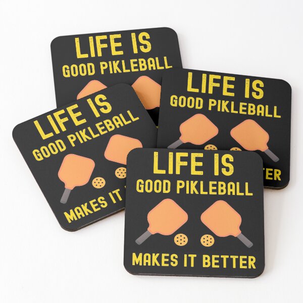 Item preview, life it good pikleball makes it better designed and sold by Buzzbazaar.