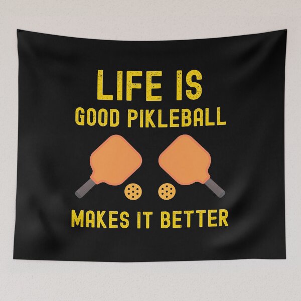 Item preview, life it good pikleball makes it better designed and sold by Buzzbazaar.