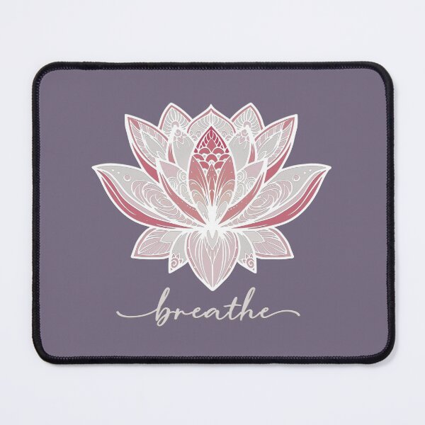 Item preview, Breathe with a Lotus Mandala designed and sold by squishyrainbow.