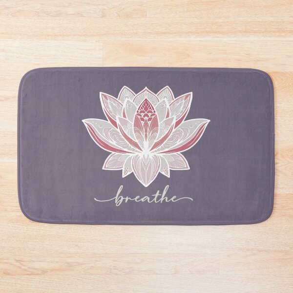 Item preview, Breathe with a Lotus Mandala designed and sold by squishyrainbow.