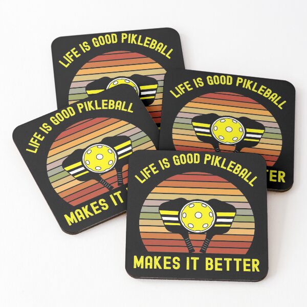 Item preview, life it good pikleball makes it better designed and sold by Buzzbazaar.