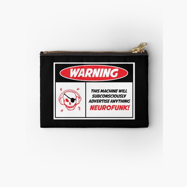 Item preview, Copy of Warning this machine will advertise Neurofunk - Hardcore Drum & Bass Music  designed and sold by WULFLAND ARTS.