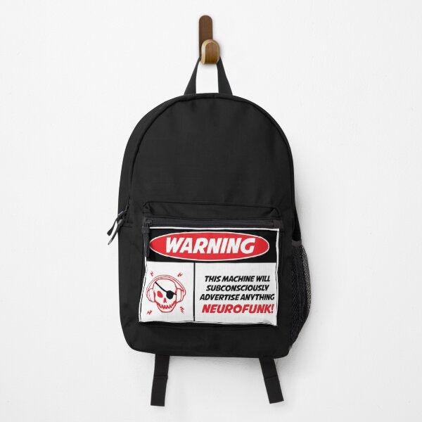 Item preview, Copy of Warning this machine will advertise Neurofunk - Hardcore Drum & Bass Music designed and sold by WULFLAND ARTS.