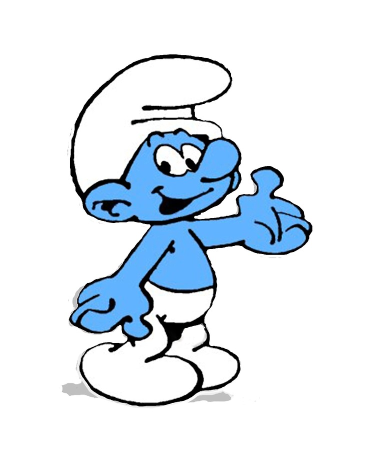 happy smurf