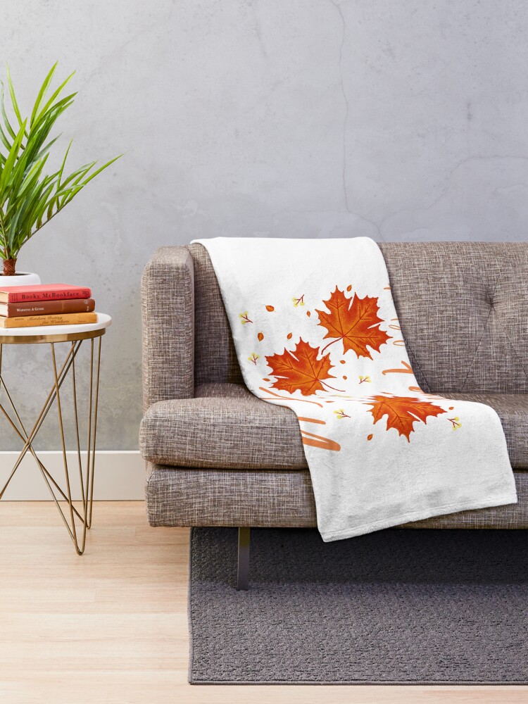 Thumbnail 2 of 6, Throw Blanket, Ready For Fall Since Last Fall designed and sold by YOYOCollection.