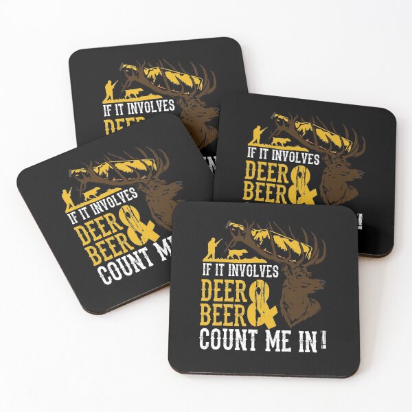Item preview, Deer & Beer, Deer Hunting, Hunting Deer, Hunting Gift, Hunting Deer Season, Deer Hunter Shirt designed and sold by HighEndLowCost.