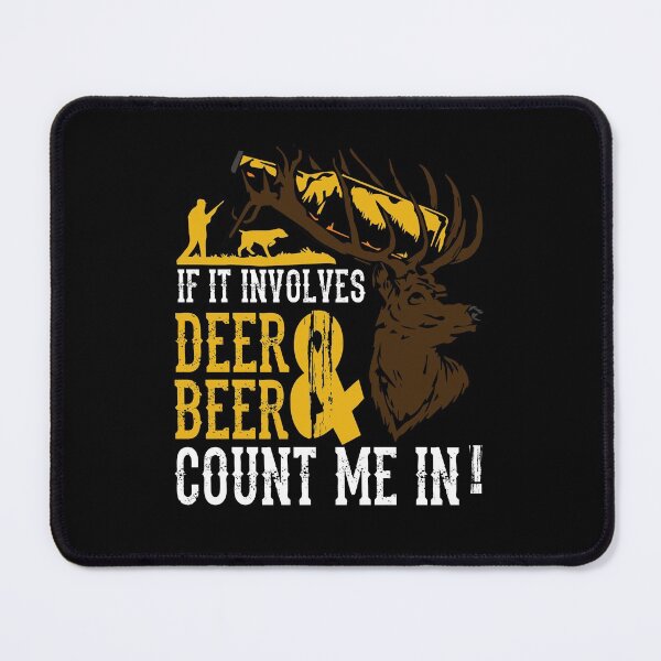 Item preview, Deer & Beer, Deer Hunting, Hunting Deer, Hunting Gift, Hunting Deer Season, Deer Hunter Shirt designed and sold by HighEndLowCost.