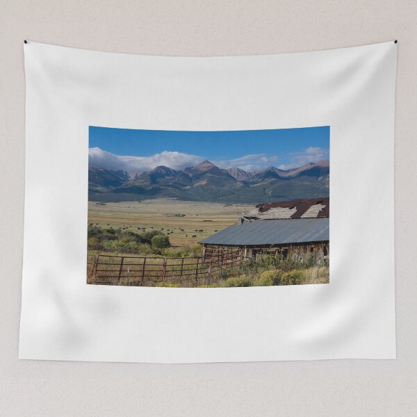 Item preview, Early Autumn Wet Mountain Valley  designed and sold by Gary Benson.