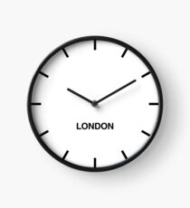 London Time Zone Newsroom Wall Clock Clock