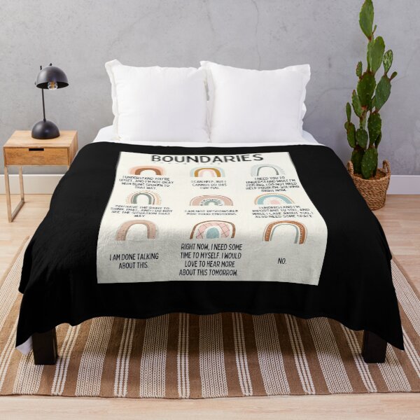 Item preview, Boundaries Sound Like - Therapy Office Decor - Boundaries Psychology Art designed and sold by hippololocc.
