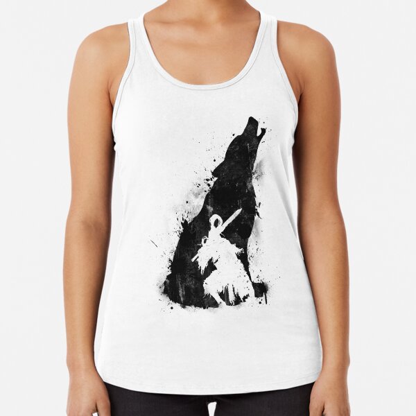Abyss Warrior VERSION BLACK Racerback Tank Top