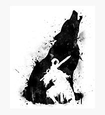 Abyss Warrior VERSION BLACK Photographic Print