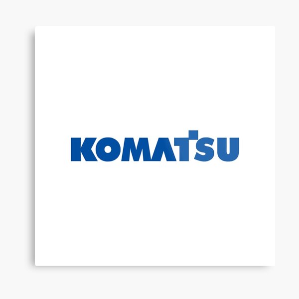 BEST SELLER - Komatsu Merchandise Metal Print