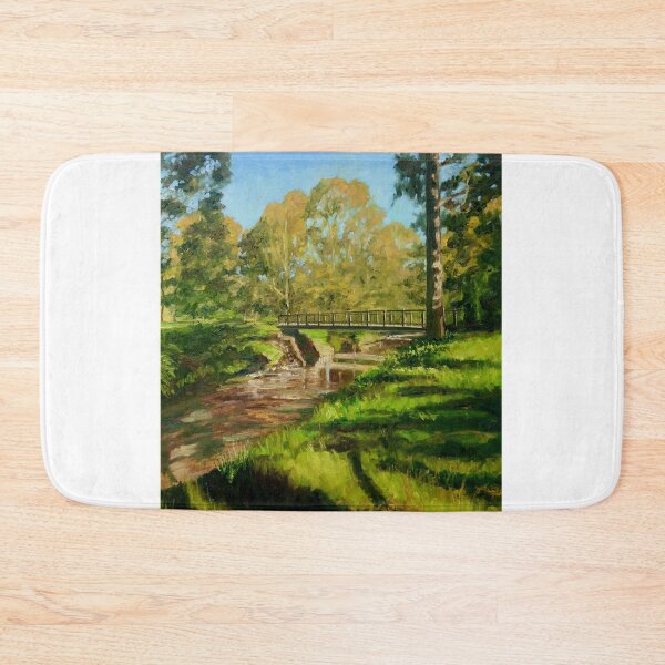 Item preview, Flooded Darebin Creek at Alphington designed and sold by Dai Wynn Fine Art.