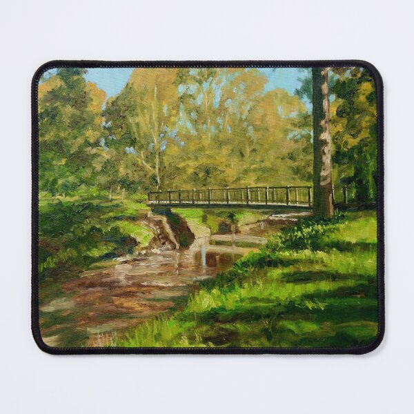 Item preview, Flooded Darebin Creek at Alphington designed and sold by Dai Wynn Fine Art.