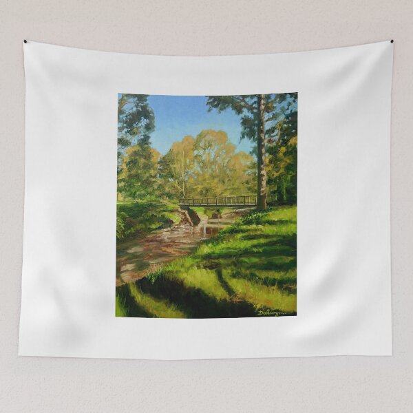 Item preview, Flooded Darebin Creek at Alphington designed and sold by Dai Wynn Fine Art.