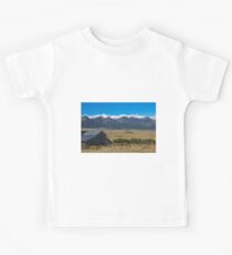 Early Autumn Wet Mountain Valley 2 Kids Tee