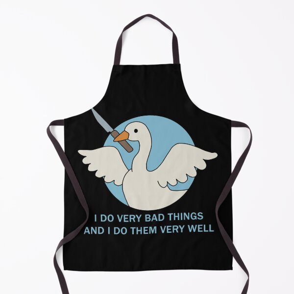 Item preview, Goose - I Do Very Bad Things And I Do Them Very Well designed and sold by ValentinaHramov.