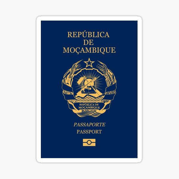 Mozambique Passport Sticker For Sale By Hakvs Redbubble 3343