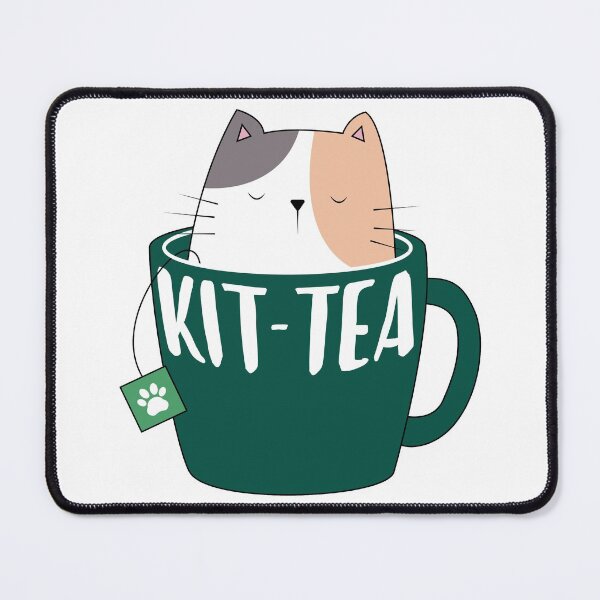 Item preview, Kit Tea Funny Cat In A Tea Cup designed and sold by designandclouds.
