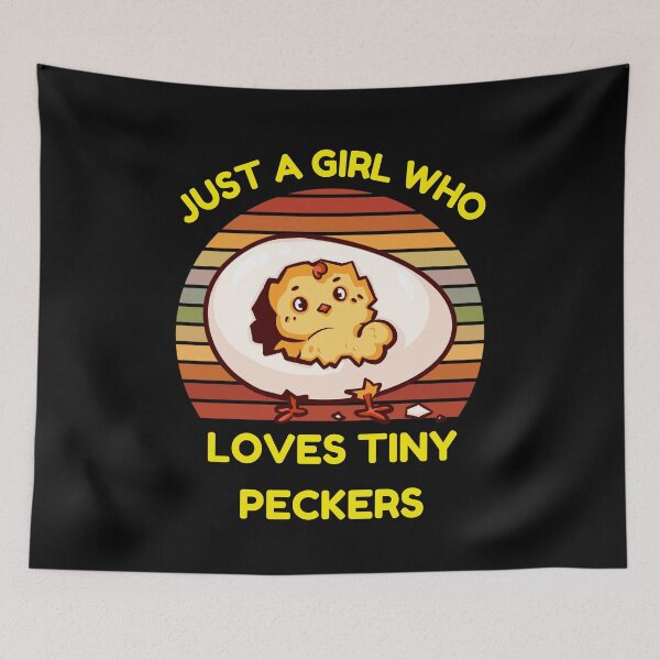 Item preview, Just A Girl Who Loves Tiny Peckers designed and sold by Buzzbazaar.