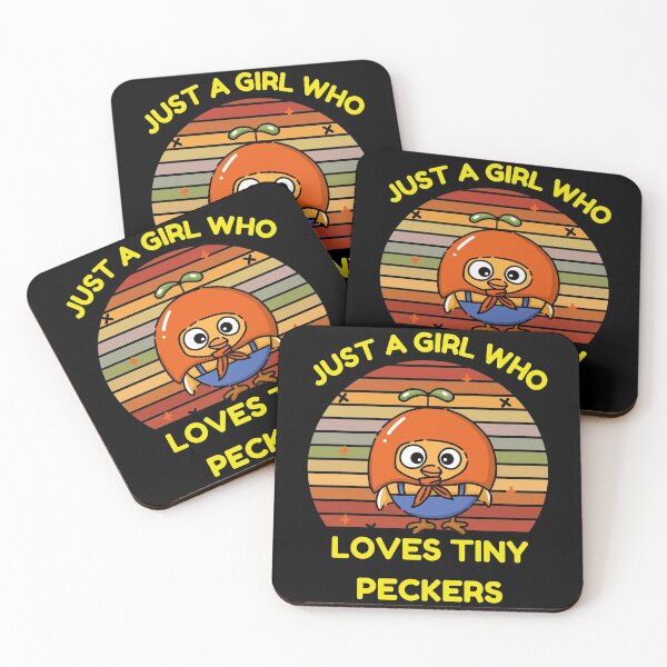 Item preview, Just A Girl Who Loves Tiny Peckers designed and sold by Buzzbazaar.