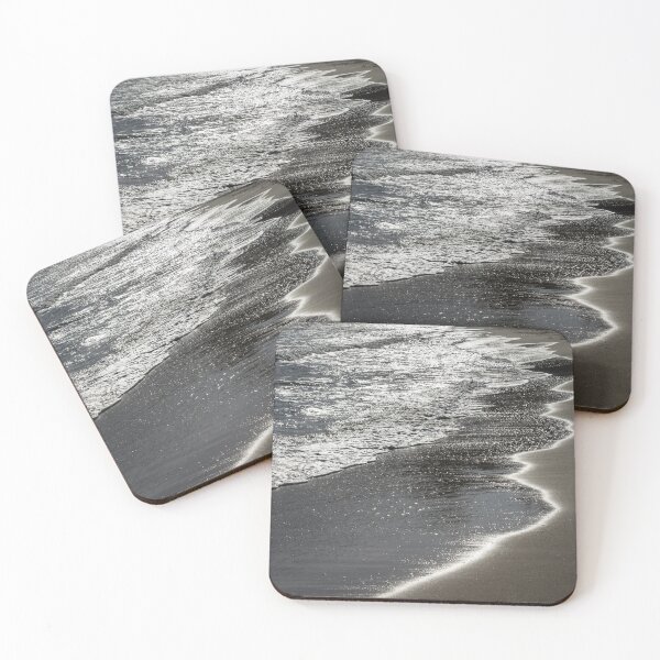 Item preview, Silver sea water meets sand 4, Mediterranean coast designed and sold by Adriana Mueller.