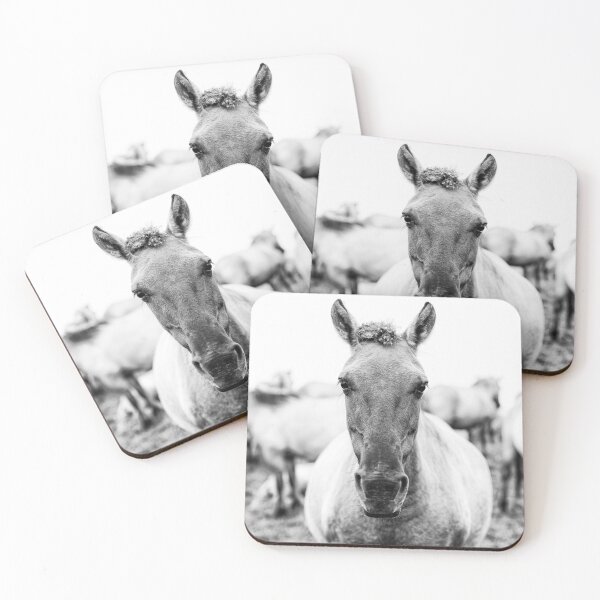 Item preview, portrait of a konik horse designed and sold by Ronenvief.