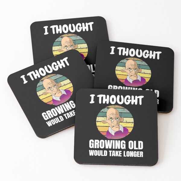 Item preview, Retro I Thought Growing Old Would Take Longer Funny Grumpy Old Man designed and sold by RGRamsey.