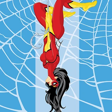 Artwork thumbnail, Spider Woman by Renzoid