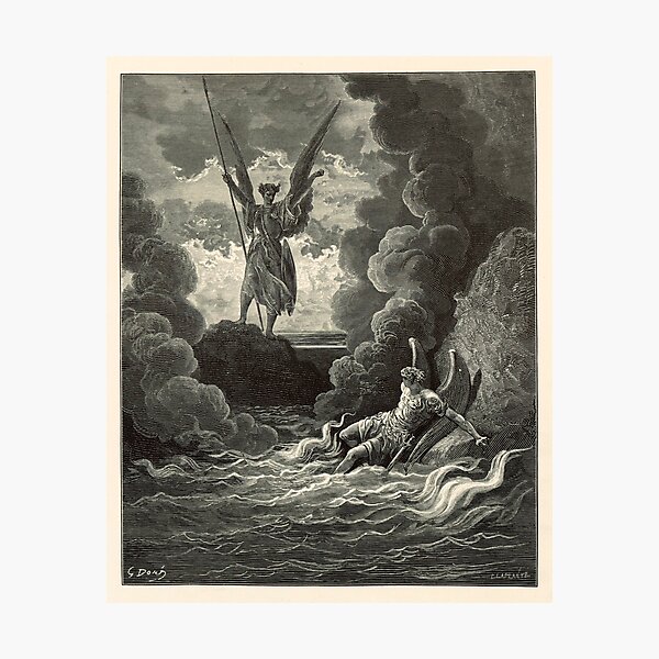 "John Milton's Paradise Lost - Satan And Beelzebub, Having Fallen From ...