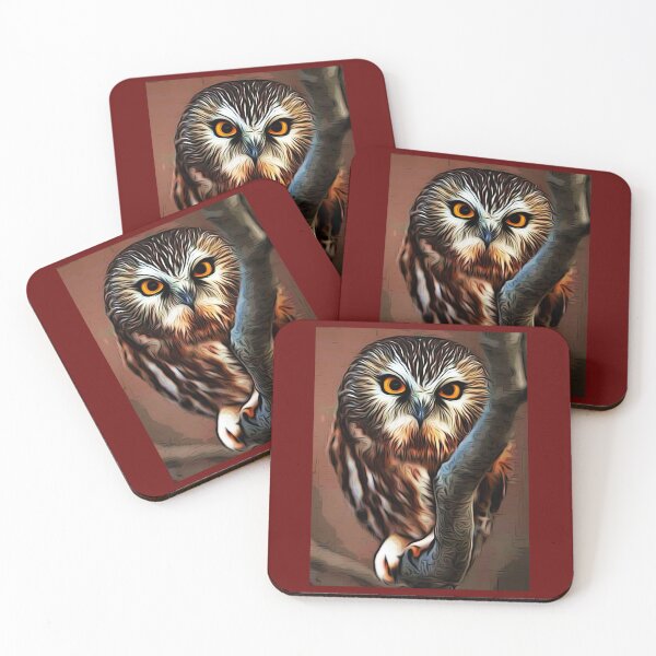 Item preview, Athenian owl oil paint Classic designed and sold by TrumpAmerica.