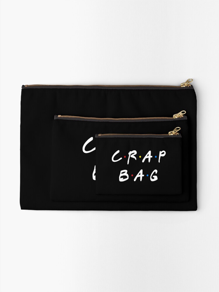 Alternate view of CRAP BAG Zipper Pouch