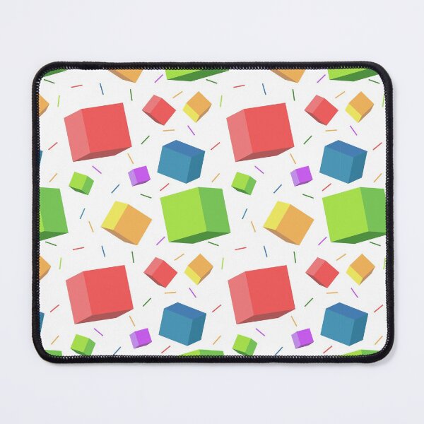 Item preview, Colorful cubes pattern designed and sold by mrhighsky.