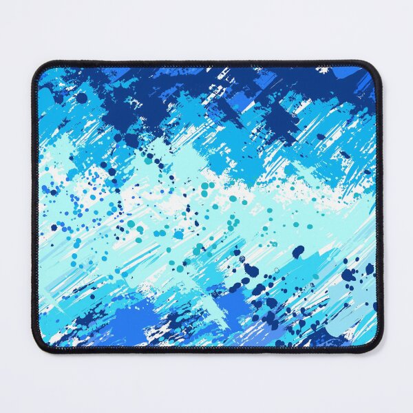 Item preview, Seamless Painted Blue Paint designed and sold by Blackmoon9.