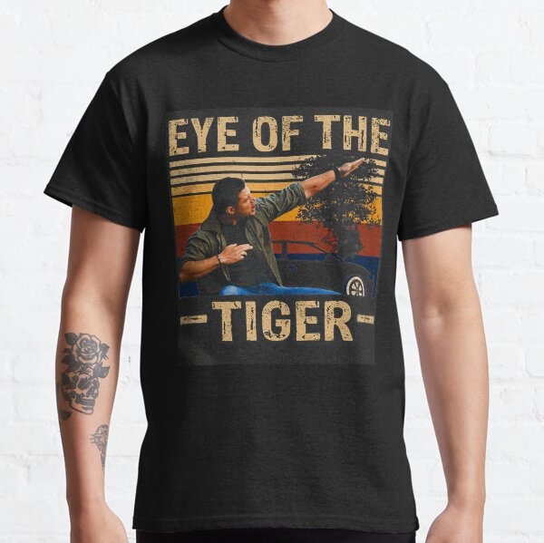 Eye of the Tiger - Survivor (lyrics) v.1 | Essential T-Shirt