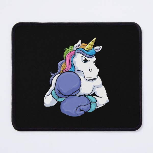 Item preview, Unicorn at Boxing with Boxing gloves designed and sold by PizzutiExcel.