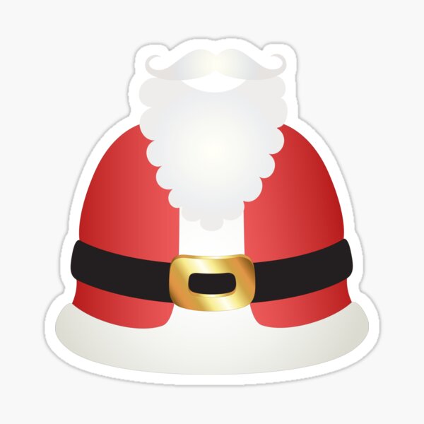 Santa Claus Suit Sticker