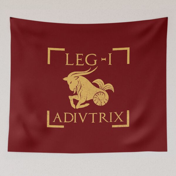 Artikelvorschau, Legio I Adiutrix Steinbock Emblem Römische Legion entworfen und verkauft von zeno27.