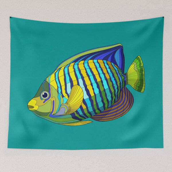 Item preview, Cartoon fish designed and sold by MarioColtello.